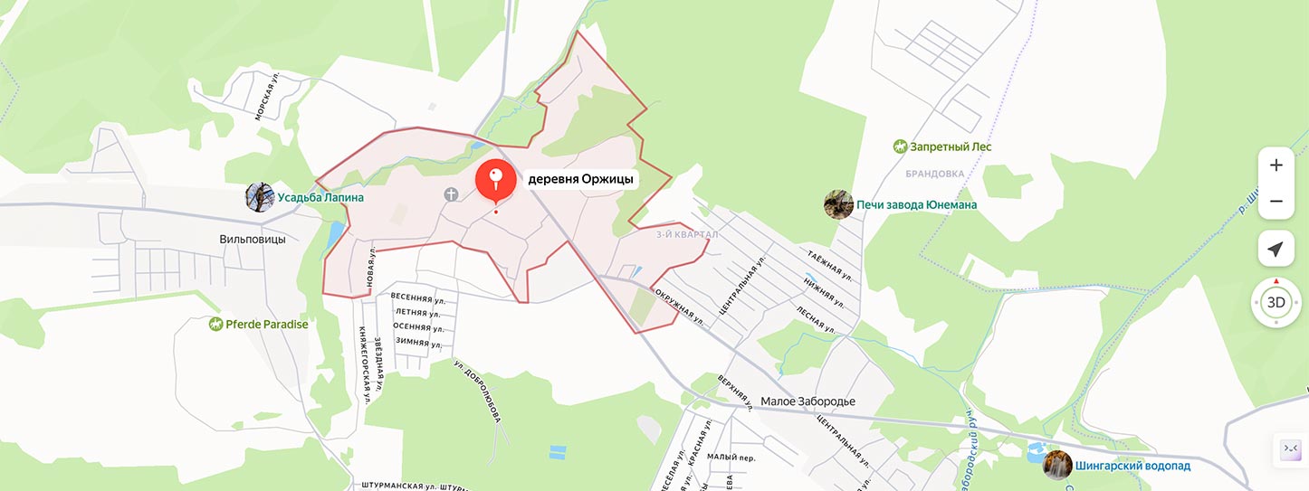 Карта проезда